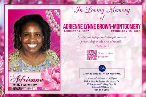 Lakeside memorial funeral home brazoria obituaries. .  ...