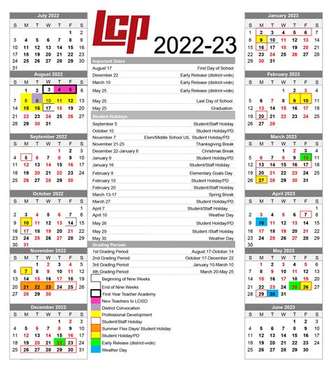 Lamar University Academic Calendar