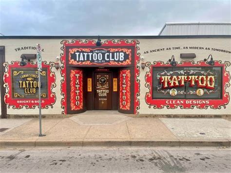 TUE to SAT: 11AM to 8PM SUN: 10AM to 4pm Walk-ins Always Welcome, Appointments Preferred. Lamar Street Tattoo Club. 1709 S. Lamar St. (Botham Jean Blvd) Dallas, Texas 75215. 