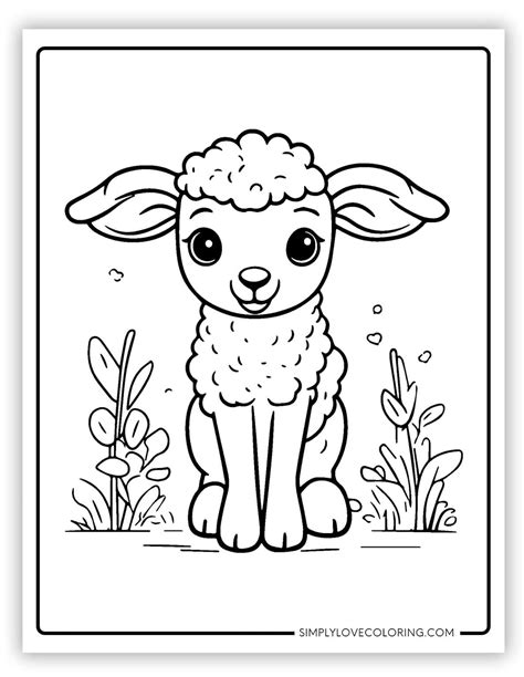 Lamb Coloring