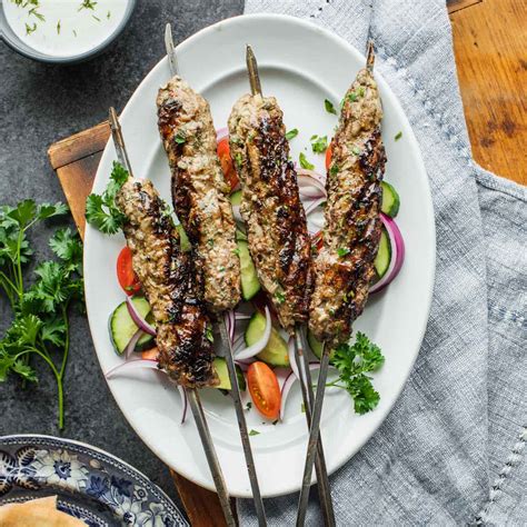 Lamb Kebabs with Chilli Sauce