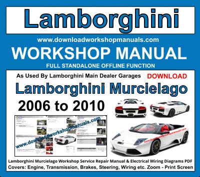 Lamborghini murcielago svlp670 reparaturanleitung download lamborghini murcielago svlp670 workshop repair manual download. - Volkstümliche möbel aus nordschwaben und den angrenzenden gebieten.