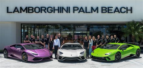 Lamborghini palm beach. Department Hours. 2345 Okeechobee Blvd, West Palm Beach, FL 33409. Get Directions. Main: (561) 370-7953 | Hours. Quick Contact. Text. Send Message. Contact Lamborghini Palm Beach, a dealership in Palm Beach FL. Find out where we are located and how to … 