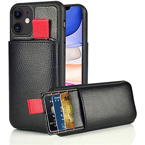 LAMEEKU iPhone 6 Wallet Case, iPhone 6s Card Holder Case, Shockproof iPhone 6 Leather Cases with Credit Card Slot Zipper Wallet Purse Money Pockets, Protective Cover for Apple iPhone 6/6s- Black . Visit the LAMEEKU Store. 4.4 4.4 out of 5 stars 915 ratings | 39 answered questions .. 