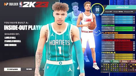 Lamelo ball build 2k23. The best Himothy 2k23 season 4| This is LaMelo Ball in 2k Officially also, the best 6'7 build right now..... best current gen player on the 1v1 court #bestdr... 