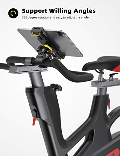 Lamicall Exercise Bike Tablet Holder, Treadmill Exercise Gym