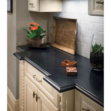 96-in x 25.5-in x 1.125-in Manhattan Pearl, Matte Straight Laminate Countertop. Model # 160302. Find My Store. for pricing and availability. 2. Formica Brand Laminate. 180fx 48-in W x 96-in L Black Painted Marble/Satintouch Marble-look Kitchen Laminate Sheet. Model # 5015-11-48X96-000. Find My Store.. 
