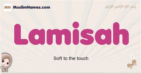 Lamisah Name Meaning