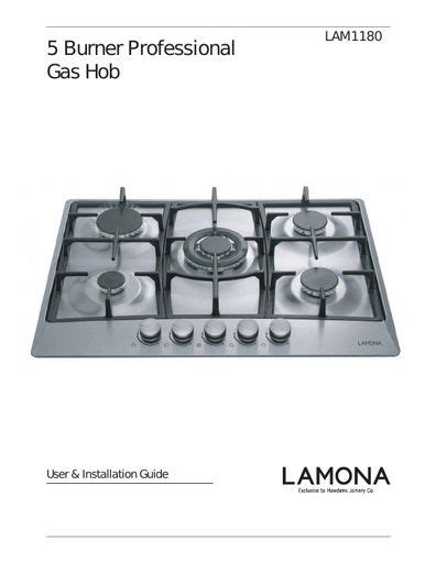 Lamona 5 burner gas hob installation manual. - New holland td 80 service manual.