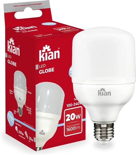 Lampada kian led globe em Promoção no Magazine Luiza