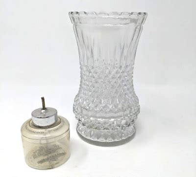 Lamplight Farms Crystal Cut Oil Candle Lamp Carlyle …