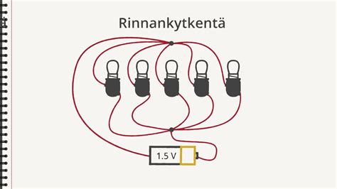 Lamppujen sarjaan- ja rinnankytkentä - Peda.net