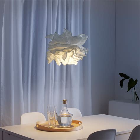Ikea NYMÖ NYMO Medium (Floor, Table) Lamp Shade Perforated Black / Brass  13 NEW