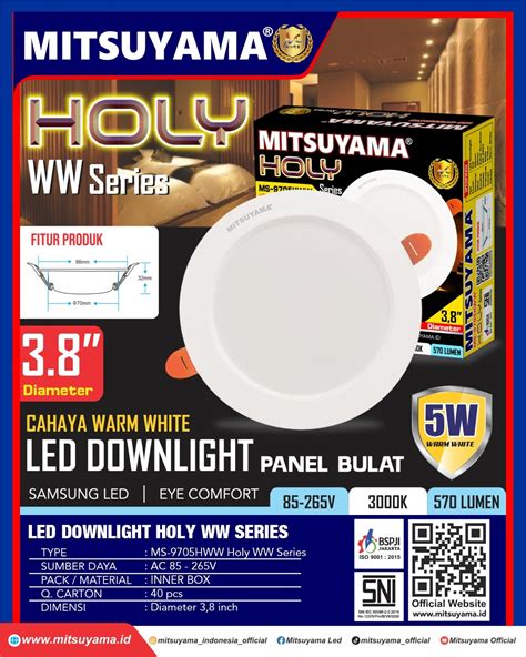 Lampu Down light Series – Mitsuyama Indonesia Official