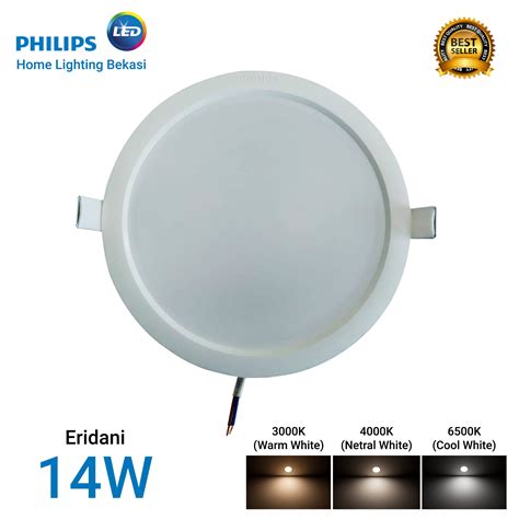 Lampu Downlight Philips LED Eridani 14W - Philips Bekasi