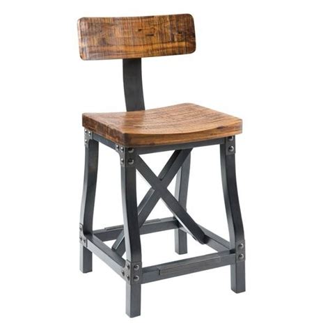 Lancaster Counter Stool with Back by INK+IVY - Overstock