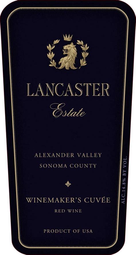 Lancaster Estate Winemaker’s Cuvée 2016 Wine Bounty