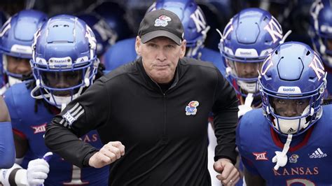 Lance Leipold has been a successful head coach everywhere he has been, from Wisconsin-Whitewater to Buffalo and now to Kansas. The Spartans could make a move to bring the program builder to town. The only hesitation would be Leipold’s age (he’s 60) and no knowledge of how much longer he wants to coach.. 