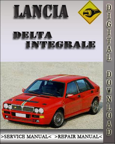 Lancia delta integrale service repair manual 86 93. - Yanmar diesel engine gm 2 werkstatthandbuch.