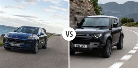 Land Rover Defender vs Porsche Macan CarsGuide