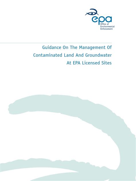 Land and groundwater guidance for business