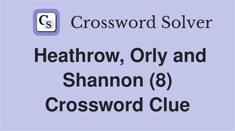 Land at Orly? crossword clue