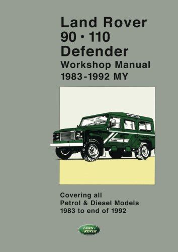 Land rover 90 110 1983 1992 repair service manual. - Mcgraw hill blocher 5th edition solution manual.
