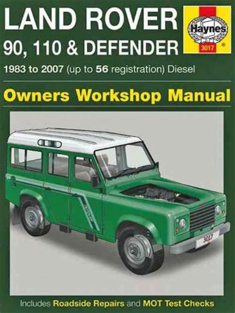 Land rover 90 110 defender diesel service and repair manual haynes service and repair manuals september 4 2014 paperback. - Manuale di servizio della stampante canon i550 i850 e i950.