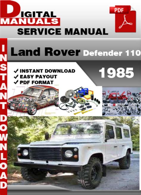 Land rover defender 110 service manual. - Estudio de costo de la educación primaria y secundaria en el paraguay.