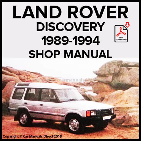 Land rover discovery 1989 1994 workshop service manual. - Texas field training officer police manual.