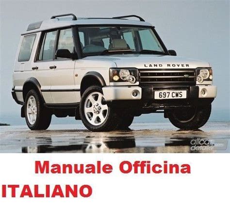Land rover discovery 300tdi manuale d'officina. - Suzuki grand vitara factory service repair manual 1998 2005.
