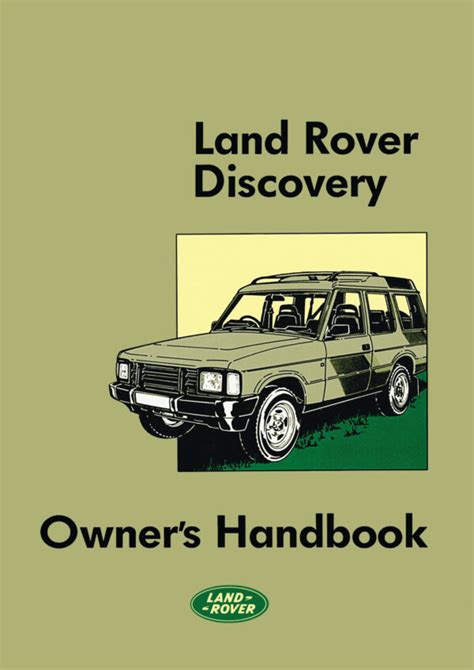 Land rover discovery owners handbook 1989 1990. - Ingersoll onan bf b43m b48m ccka engine full service repair manual.
