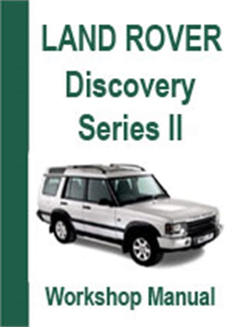 Land rover discovery series 2 workshop manual. - Biologie preparation aux concours agro veto biologie animale vegetale.