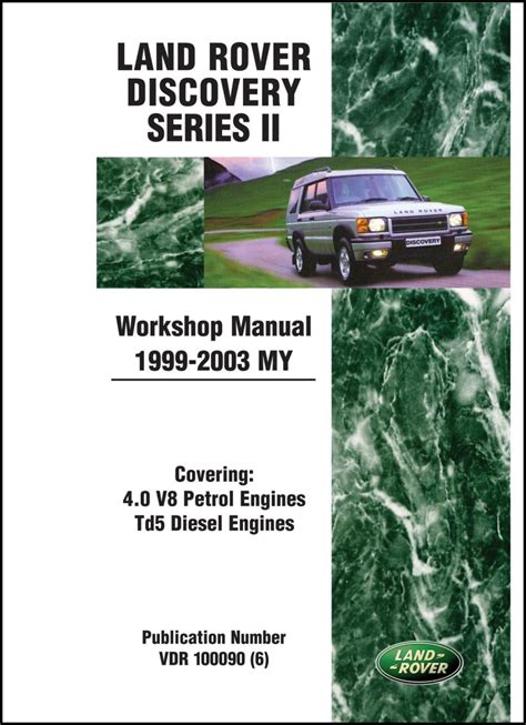 Land rover discovery series ii workshop manual 1999 2003 my. - Guide to service desk concepts donna knapp.