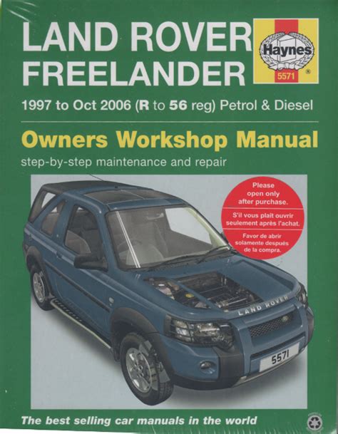 Land rover freelander petrol diesel full service repair manual 1997 2001. - Engine manual for polaris magnum 325 2x4.