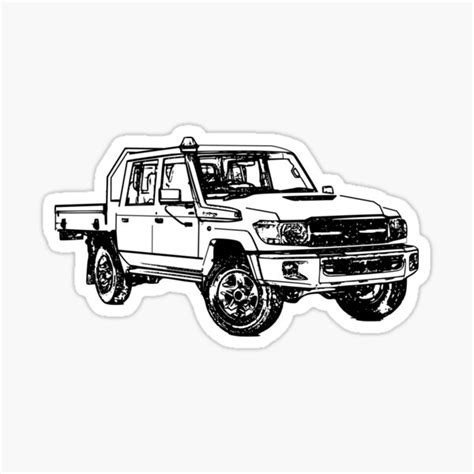 Landcruiser Stickers for Sale Redbubble