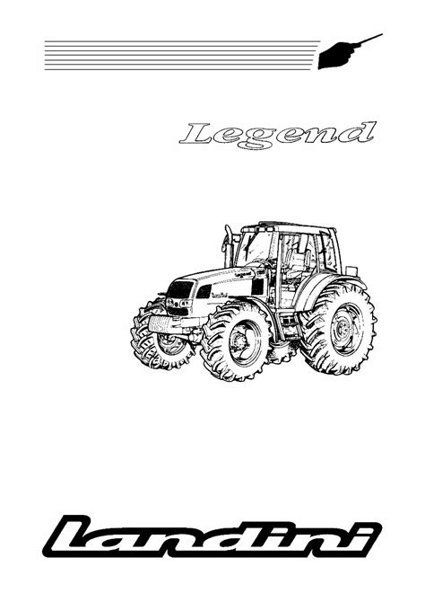 Landini legend 110 115 130 145 165 workshop service manual. - Arctic cat 2007 atv 650 h1 transmisión automática 4x4 tbx green manual de piezas.