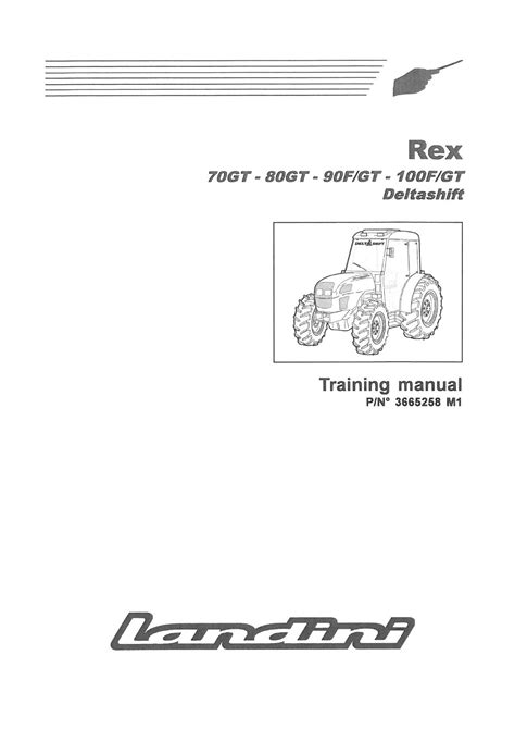 Landini rex 70gt 80gt 90f 90gt 100f 100gt deltashift tractor workshop service repair manual. - Stihl 051 av power tool service manual download.