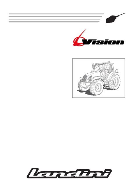 Landini vision 80 90 100 tractor workshop service repair manual 1 top rated. - Ricoh aficio mp c305 service manual.