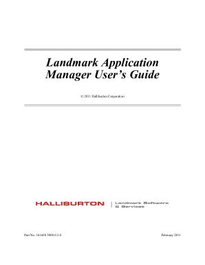 Landmark application manager user s guide. - De la culpa a la autogestión.