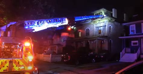 Landmark home built before Great Chicago Fire damaged in fire