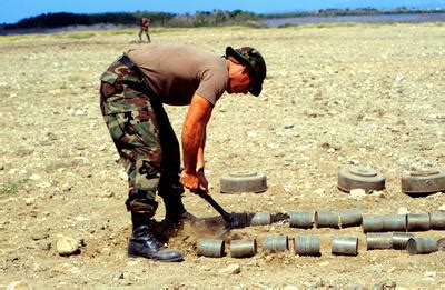 Landmine - definition of landmine by The Free Dictionary