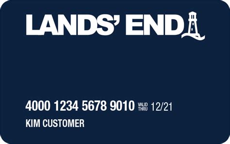 exclusively for Lands’ End ® Visa ® Credit Cardholders: Ma