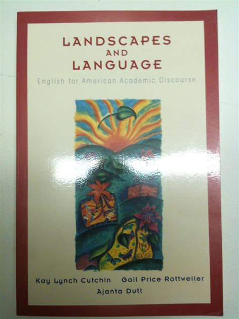 Landscapes And Language English For American Academic Discourse