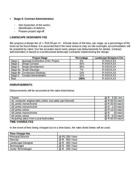 Landscaping Proposal 7+ Examples, Format, Pdf Examples