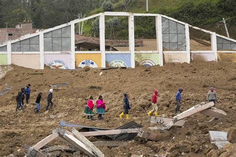 Landslide in Ecuador kills at least 7, with dozens missing