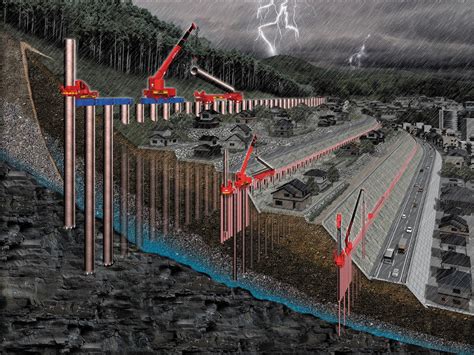 Aiming at the mechanism of rainfall-induced landslides and the 