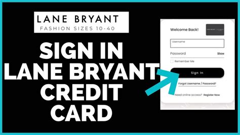 Lane bryant credit card login in. Account Security. Protecting your privacy and account security is our top priority — that's why we use the latest encryption technology to give you peace of mind while you access your account online. In addition to our safeguards, here are some important steps you can take to protect your privacy and Lane Bryant account information: 
