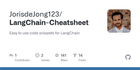 LangChain-CheatSheet/README.md at main - Github