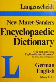 Langenscheidt's encyclopaedic dictionary of the english and german languages. - Gerichtsfreie parteien im erkenntnisverfahren des deutschen bürgerlichen rechtsstreits.